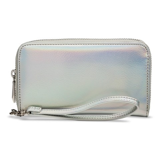 Iridescent Cell Phone Case Wallet, $11.24 (was $14.99) Comme des Garcons came out with these iridescent wallets four years ago - I didn't buy one then, but I remember thinking "one day..." Well, autumn turned to winter and winter turned to spring, and now here I am, four years later, with an $11 wristlet that looks very much like a $400 wallet. I imagine this is how TJ Maxxinistas feel all the time.